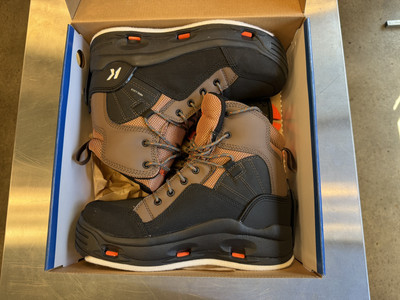 Korkers Buckskin Wading Boots New In Box Fly Fishing
