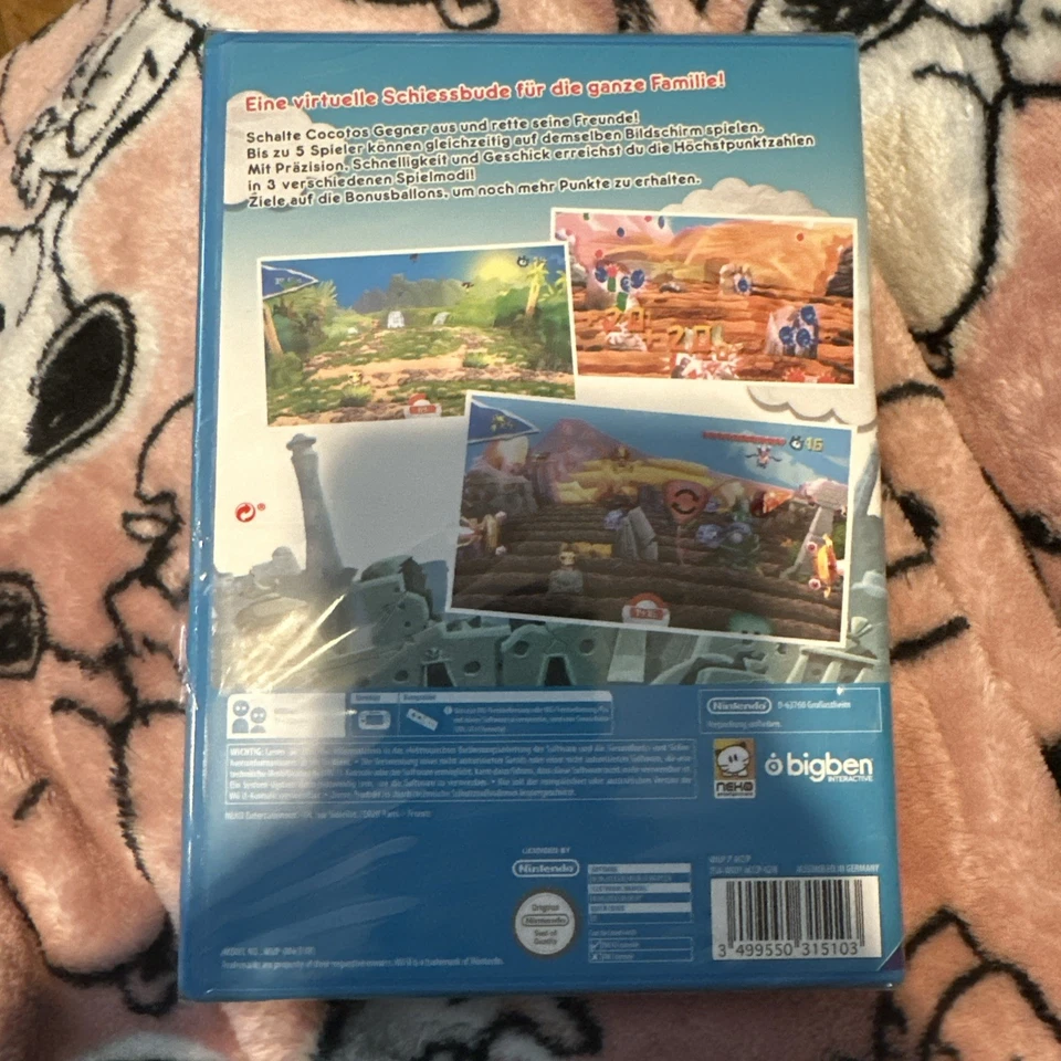 Game Nintendo Wii U New Cocoto Magic Circus 2 All Shooting Gun Import - Image 2 of 3