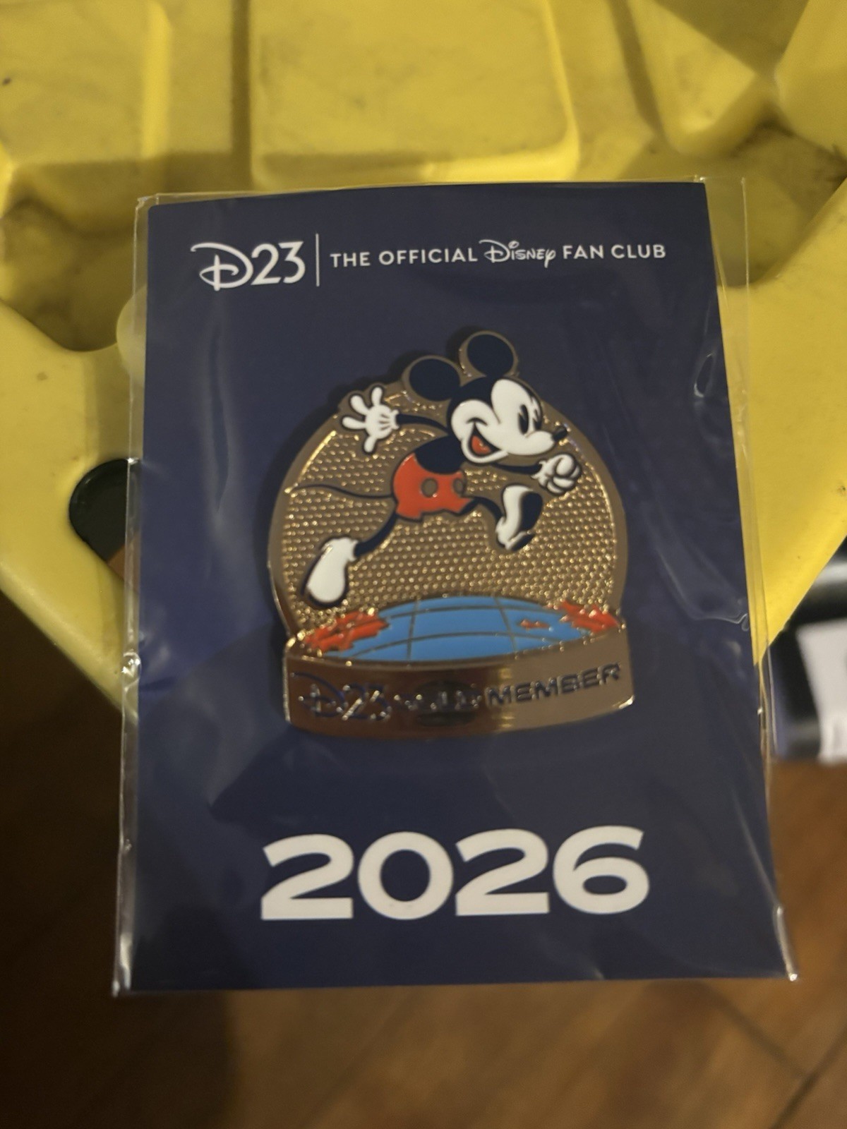 2026 Disney D23 Gold Member Pin