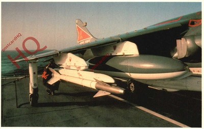 Ansichtskarte: - SEA HARRIER, SIDEWINDER RAKETE [FALKLAND TASK FORCE]