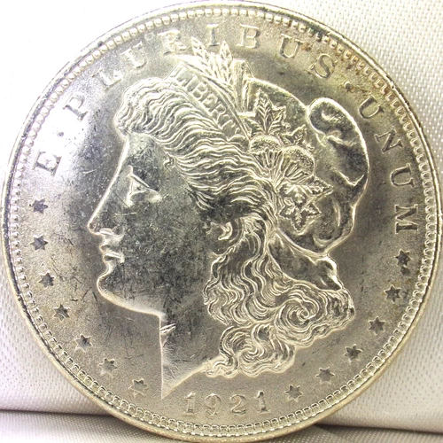 1921 P Morgan Silver Dollar AU/BU