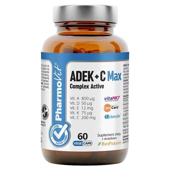 Pharmovit ADEK + C Max 60 Capsules