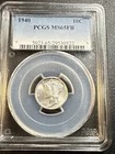 1940 Mercury Dime. MS-65 FB PCGS Nice Coin See Pics