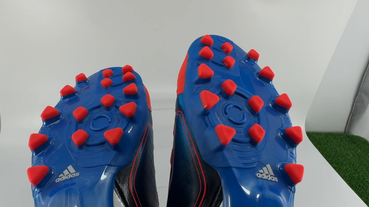 Adidas Predator Absolion LZ AG US9|8 Blue Men's Cleats Soccers