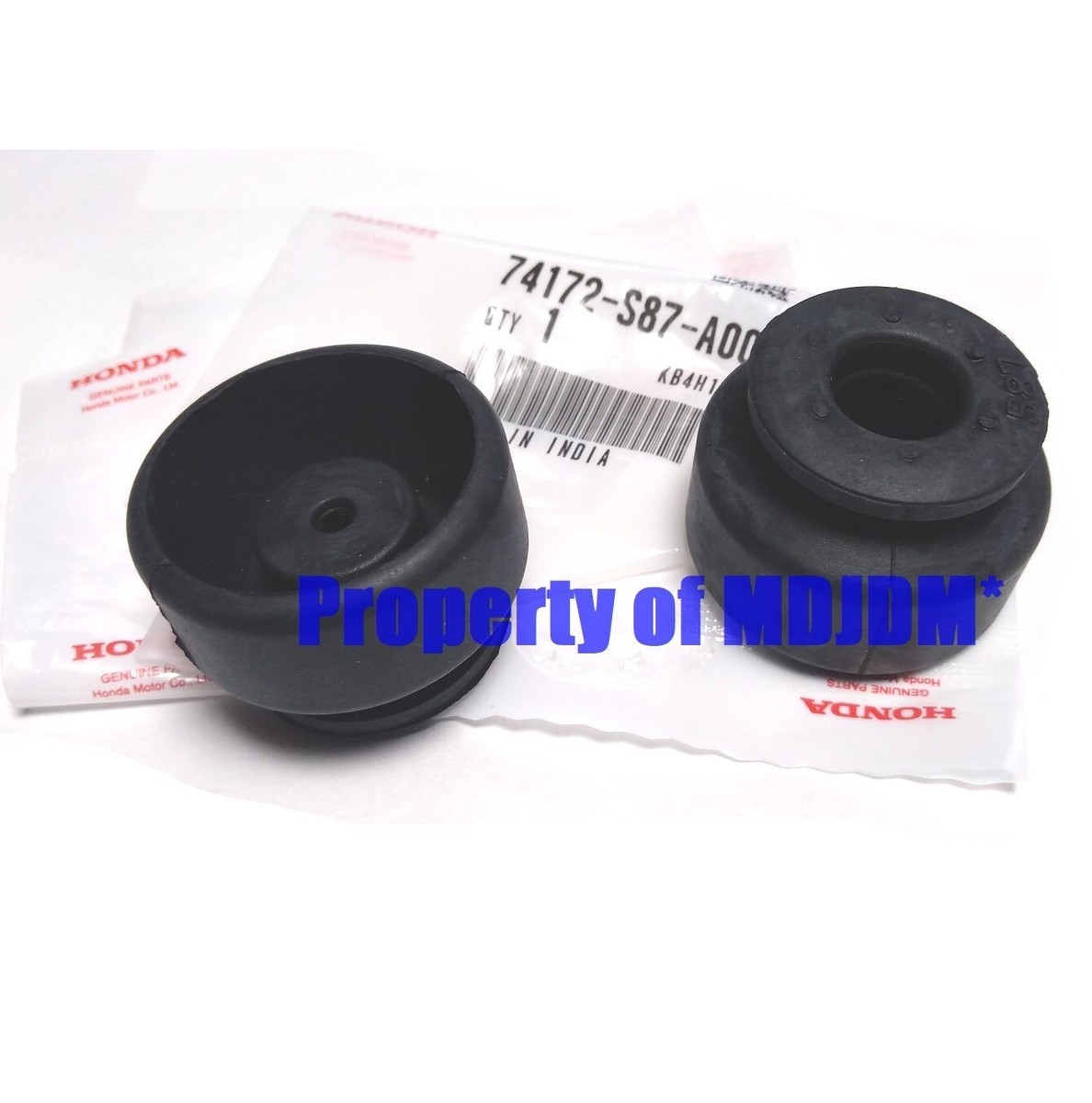 Made by HONDA 2x Oem 74172-S87-A00 Radiator Cushions,Lower. See