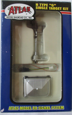 ATLAS MODEL RAILROAD 2236 N TYPE ''G'' SINGLE TARGET KIT SIGNAL SYSTEM - NEW