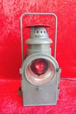 Schöne alte Lampe , Eisenbahn-Signallampe , Osmeka , Berlin 1969