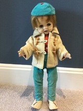 1950s PEDIGREE 19" DELITE Doll Used For Dressmaking With Many Outfits