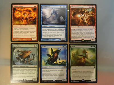 60 Karten Vigor Grave Sifter Stigma Lasher Obsidian Fireheart Guile Tidal Force