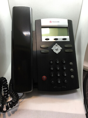 BUSINESS POLYCOM IP 321 VOIP CALLCENTER TELEFON TELEFON KOSTENLOSER VERSAND UK VERKÄUFER #5E