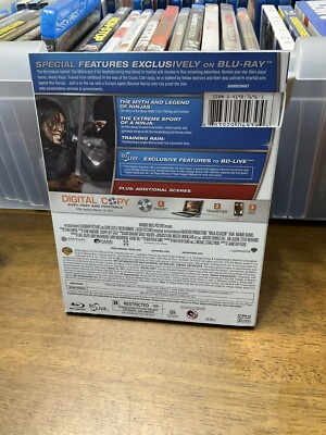 Ninja Assassin (Blu-ray/DVD, 2010, 2-Disc Set) 883929049394
