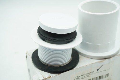 Signature Hardware Pop-Up Wannenablauf mit Nabenadapter - Weiß SH17340AWHT - Bild 3 von 3
