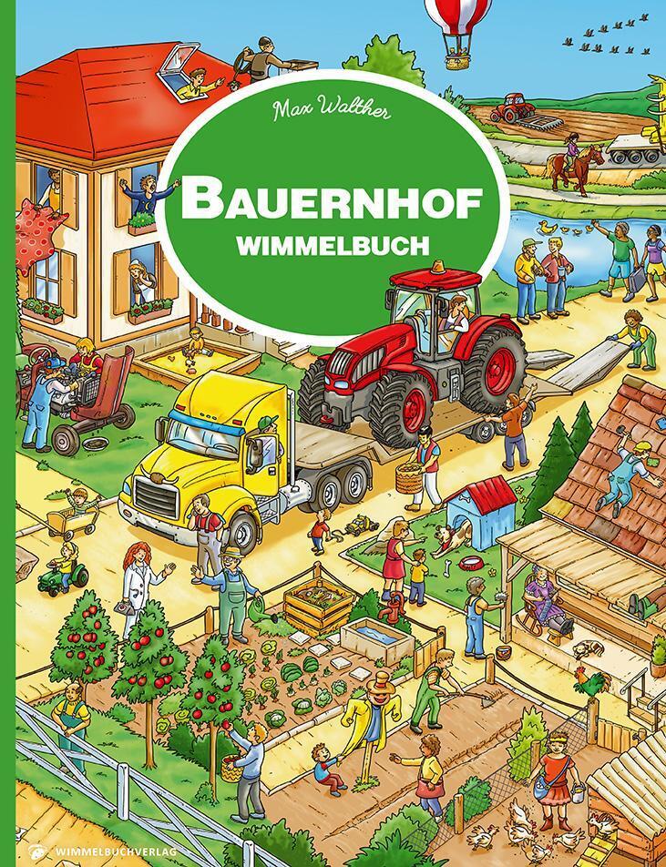 Thumbnail - Bauernhof Wimmelbuch Kinderbücher Ab 3 Jahre - Bilderbuch Max Walther