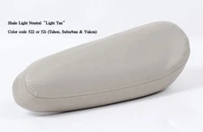 2001 Chevy Tahoe Replacement Leather Seat Cover Shale Tan 