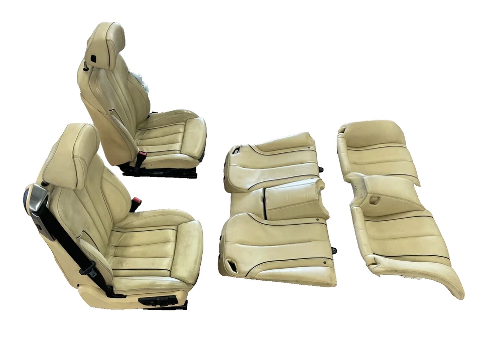12-16 JUEGO ASIENTOS DELANTEROS Y TRASEROS CONVERTIBLES BMW F12 640i 650i individual 1335 OEM Foto 2 de 4