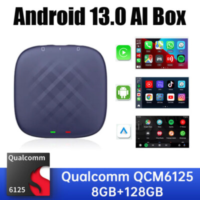 Wireless CarPlay Android Auto Adapter AI BOX für Autos eingebautem Apple Carplay