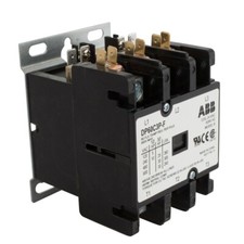 DP60C3P-F, ABB, 3 Pole, 60 Amps, 24VAC Coil, Definite Purpose Contactor