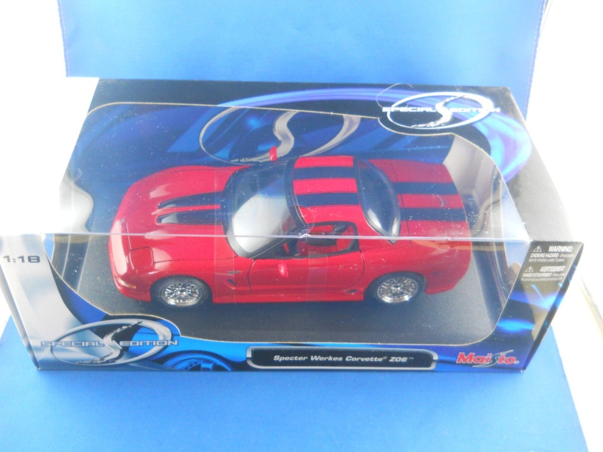 Maisto Specter Werkes Corvette Z06 1:18 Diecast | eBay