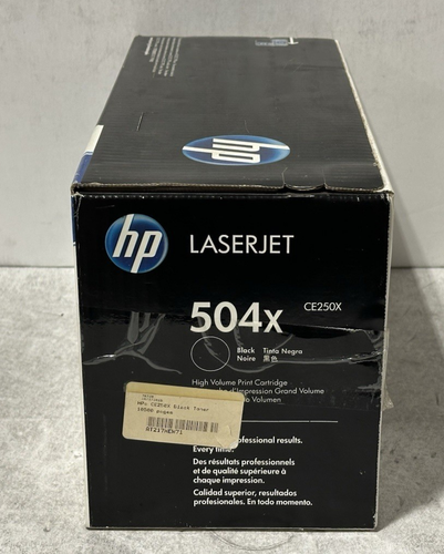 HP LaserJet 504x Black Toner Cartridge - CE250X - Picture 4 of 4