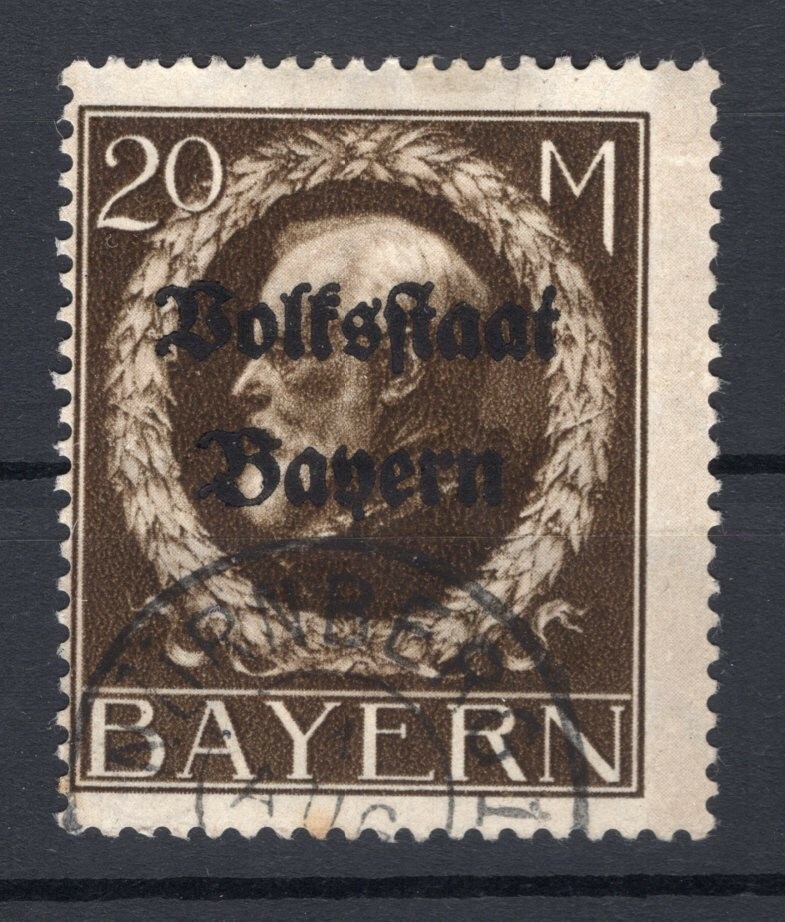 Bayern 133IIA Genuine Stamped Certified 65EUR