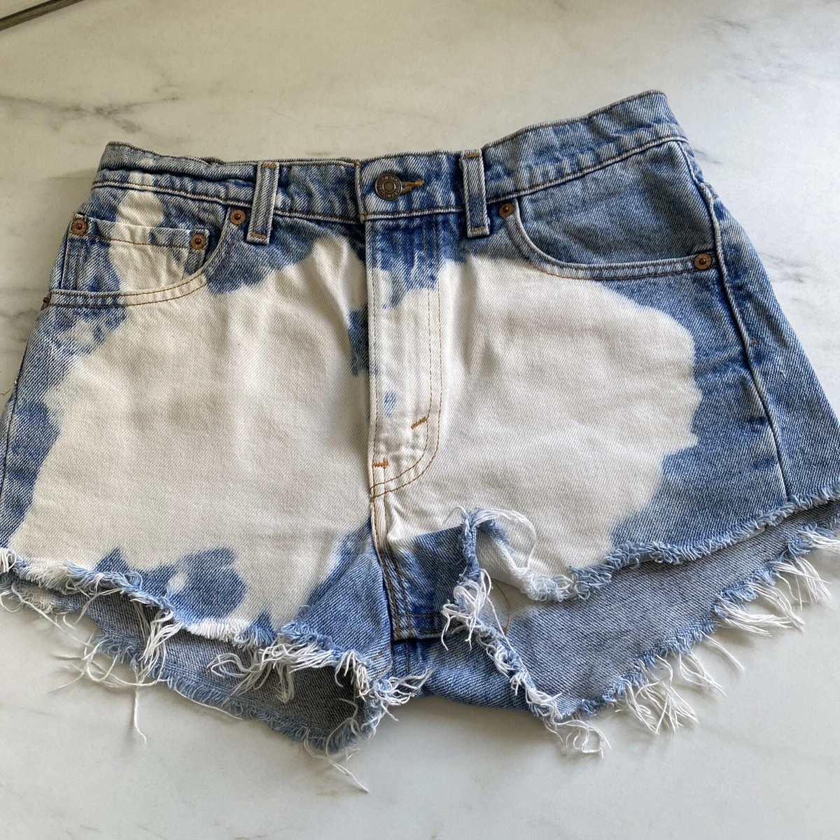 LEVIS 505 RED TAB THE RAGGED PRIEST W30 UK12 REWORKED DENIM