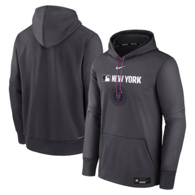 New York Mets Nike Authentic Collection City Connect Therma