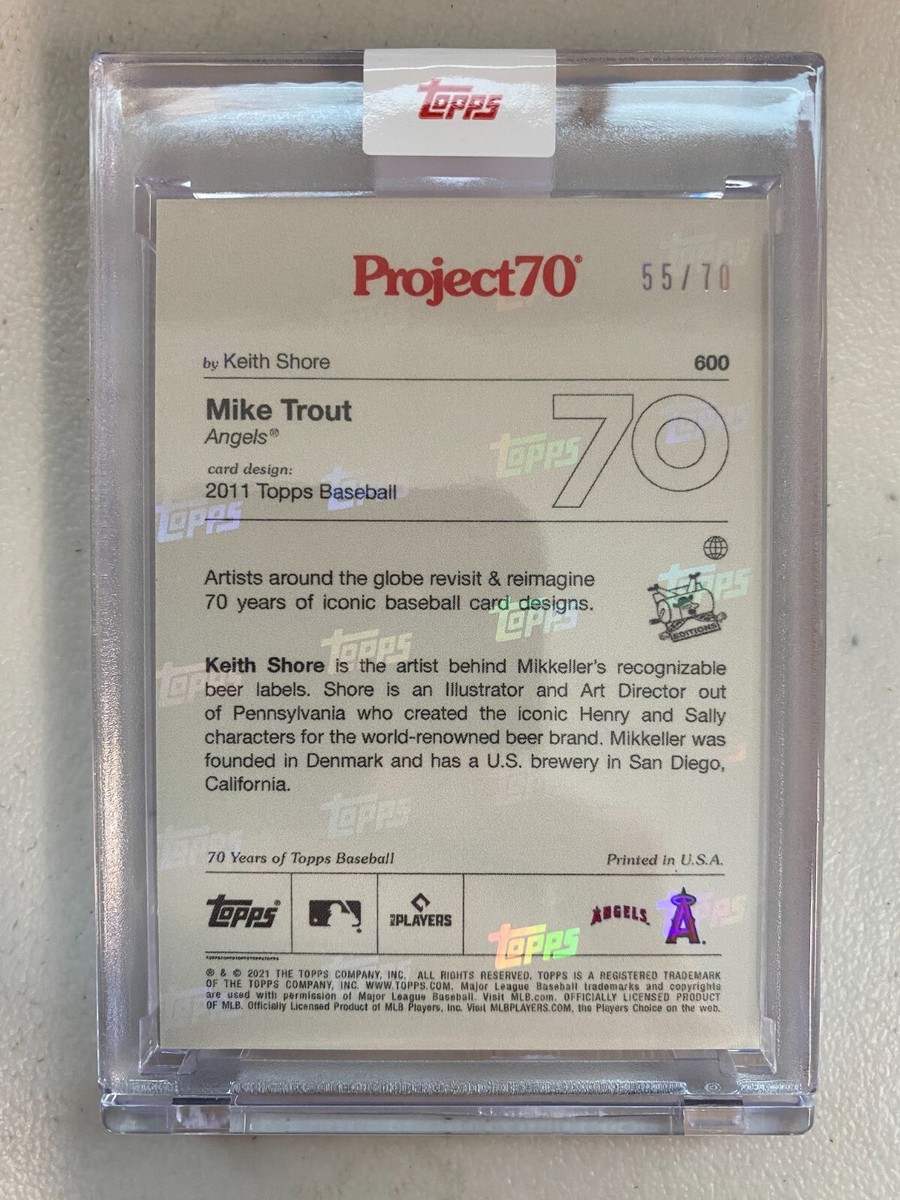 Topps Project 70 by Keith Shore #600 【公式通販】