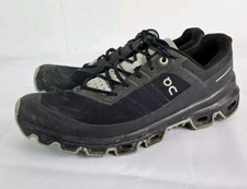 On Cloud Cloudventure Trail Running Shoes Womens Size 10 Black Low Outdoor