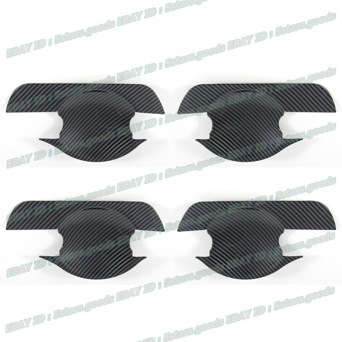 12-Piece Chrome Cover Trim Kit – Side Door Handles + Bowls For Nissan Frontier Crew Cab 2005-2021