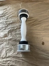 Shake Weight 2.5 Pound Silver White Dumbbell Fitness Home Workout