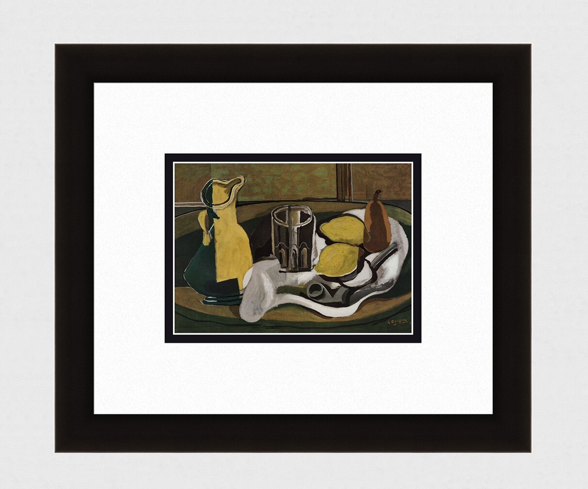 Paul Braque Epreuve d'artiste リトグラフ BRAQUE Vintage 1956 Color Print 