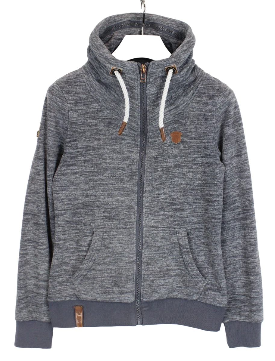 Naketano Sweat À Capuche Bleu En Coton Classique Pour Femme Taille L
