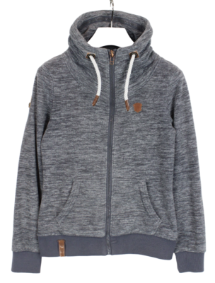 Sweatjacke Damen Naketano Sweatjacke Grau Naketano Sweatshirt