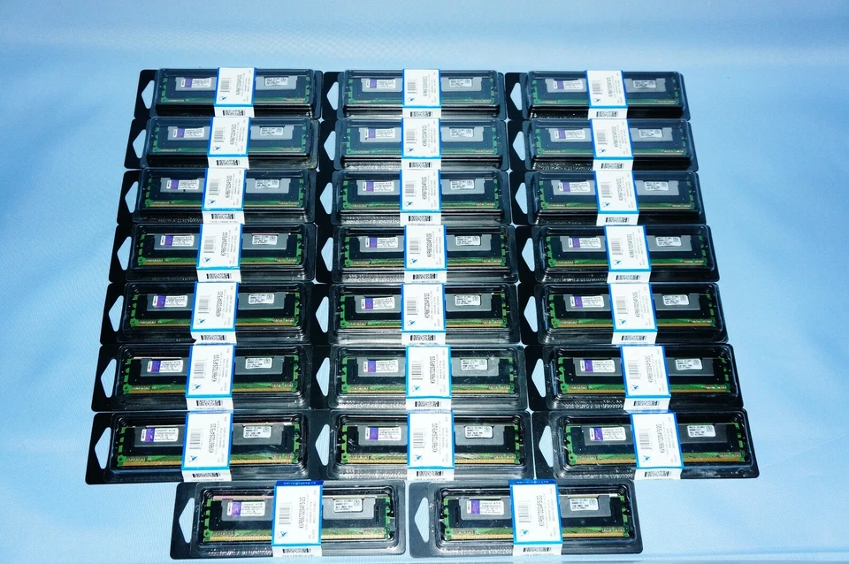 PC Kingston Pair Dimm Ram 2GB KVR667D2S4F5/2G 240Pin Fully Buffered NEW SEALED - Image 2 of 4