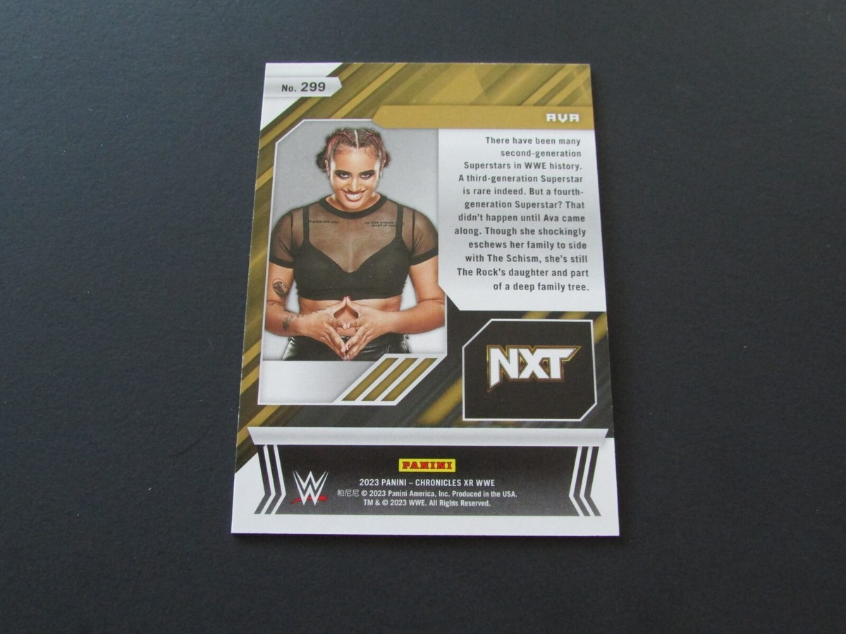 2023 WWE Chronicles XR Ava Rookie Card #299 Pink 024/199 | eBay