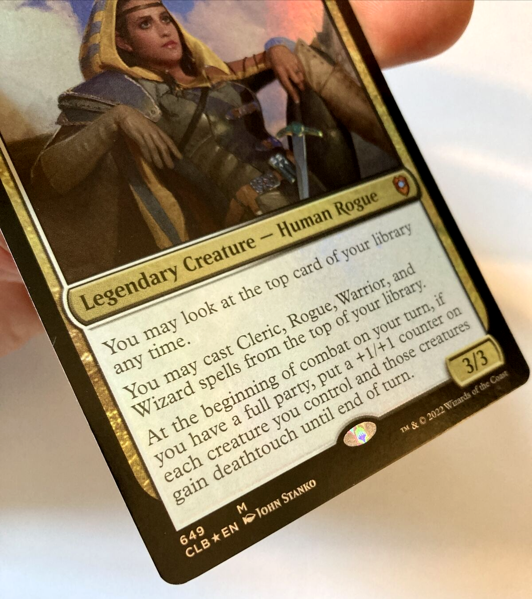 MTG Nalia de'Arnise *FOIL* Commander Legends Baldur's Gate