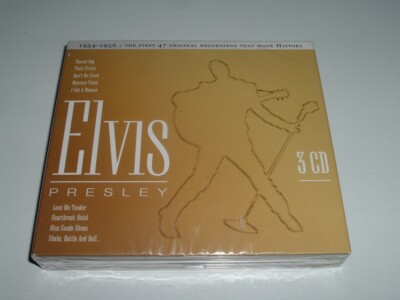 ELVIS PRESLEY - 1954-1956 - The First 47 Original Recordings - 3 CD Compilation