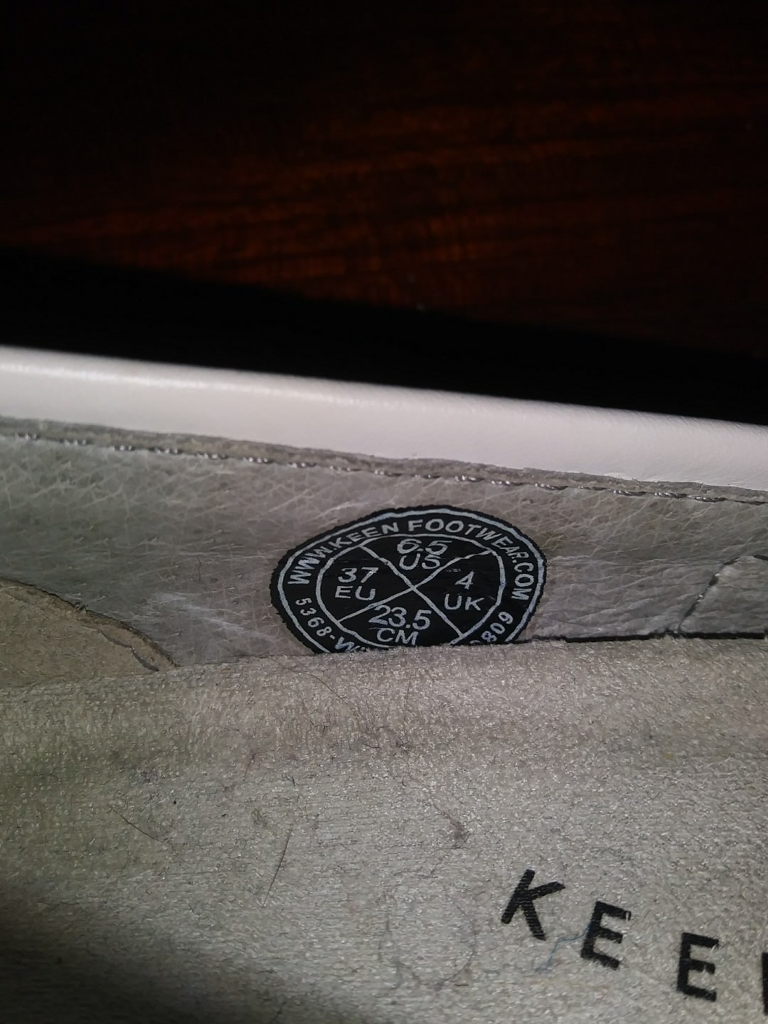 Scarpe KEEN donna pelle bianca infermieristica Mary Janes antiscivolo olio 6 5M