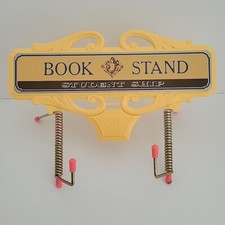 VTG Book Stand Holder Student Ship Plastic Ornate Korea Made Boho MCM  Holder