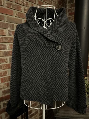 chiaramente sweater Cardigan Brown Italy Wool Gray