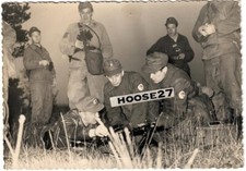 Foto Kampfgruppe DDR Einweisung MG-34 Wehrmacht Offizier DVP  TOP orig. 9240