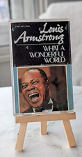 1988 Louis Armstrong - What a Wonderful World Cassette, Rare. ZTNT (MT)5000