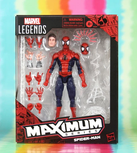 Marvel Legends Maximum Series Spider-Man Hasbro Collector Action Figure NEW
