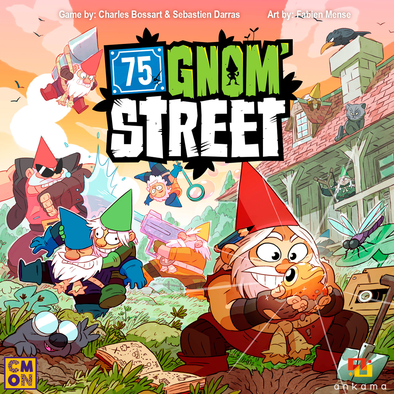 Jeu de société 75 Gnom' Street neuf et emballé en version française