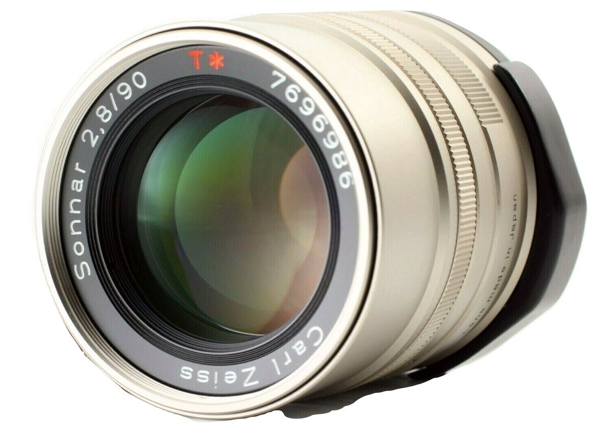 CONTAX carl Zeiss Sonnar T* 90mm F/2.8 AF G Lens for G1 G2 CONTAX carl Zeiss Sonnar T* 90mm F/2.8 AF G Lens for G1 G2