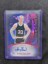 2024 Leaf ITG Galaxy of Stars Larry Bird Pink Spectrum Auto /9