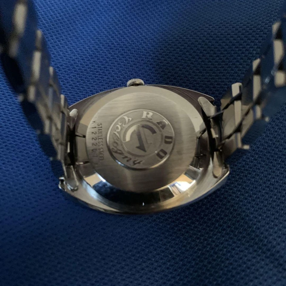 Reloj Pulsera Rado Hombre Synergy Plata Manual Suizo B 500055 Foto 3 de 3