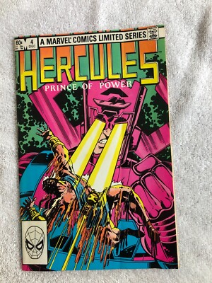 Hercules #4 (Dec 1982, Marvel) VF- 7.5