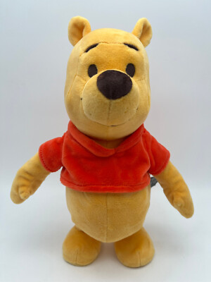 Stofftier Plüschfigur Disney Winnie Pooh - mit Sound und Bewegungen - ca. 33 cm