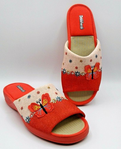 DeValverde Scuff - Ladies - 1174 - Coral ,, Marino, - Picture 6 of 21